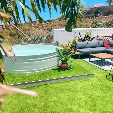 Casa Con Piscina Y Jardin Con Vistas Al Mar Villa Puerto de la Madera Kültér fotó