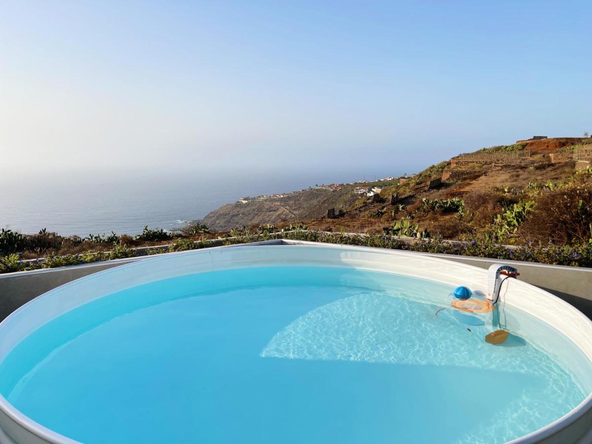 Casa Con Piscina Y Jardin Con Vistas Al Mar Villa Puerto de la Madera Kültér fotó